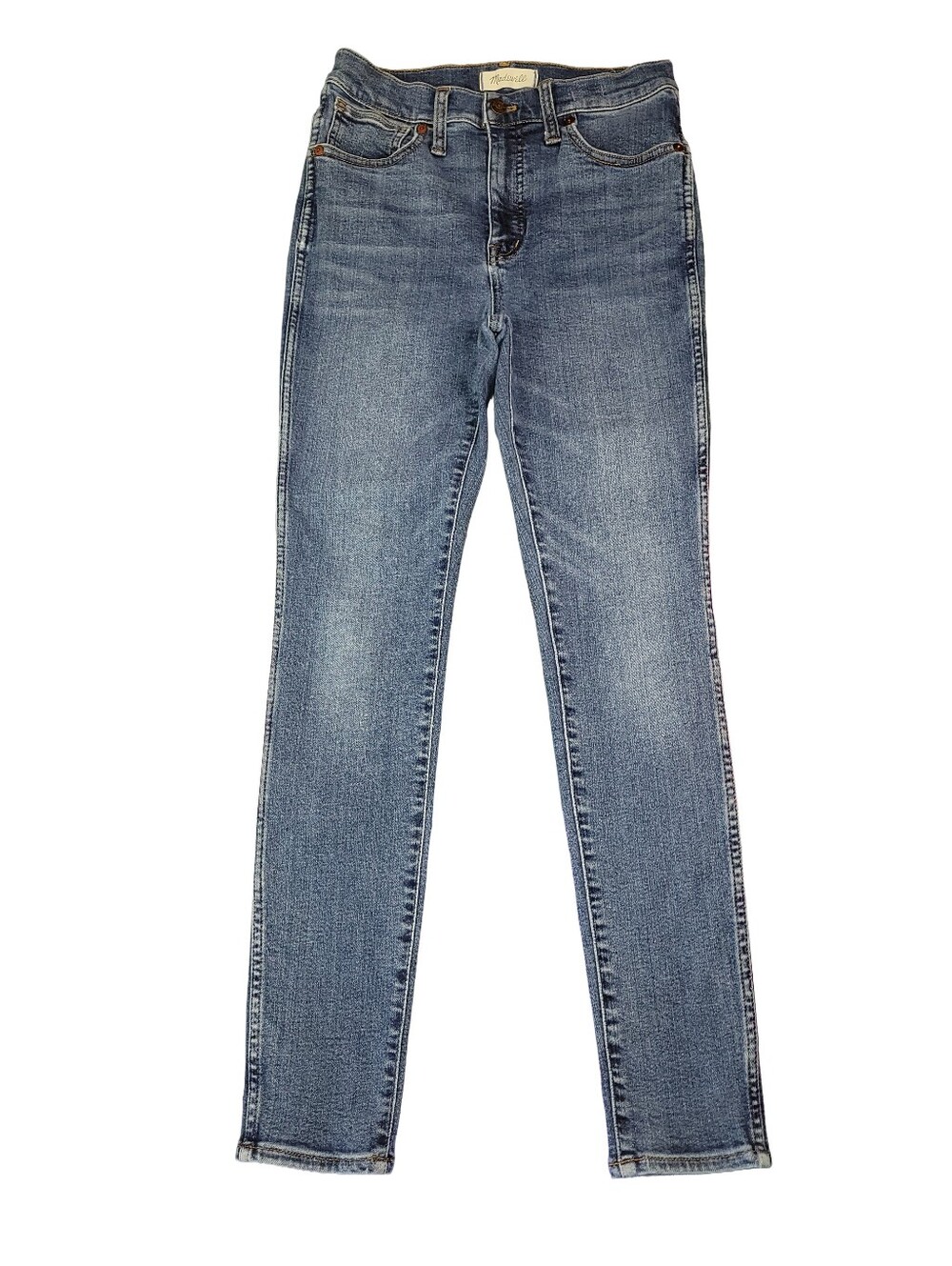 Madewell 10" High-Rise Skinny Jeans – Medium Wash – Size 27